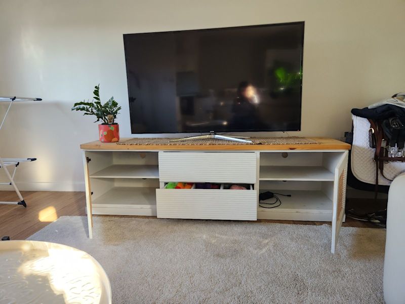 white Lowline Entertainment Unit62863409432833111