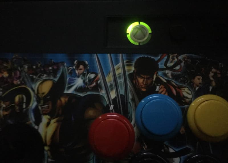 Capcom 3 Arcade Stick HORI Xbox 360 Ultimate Marvel vs 