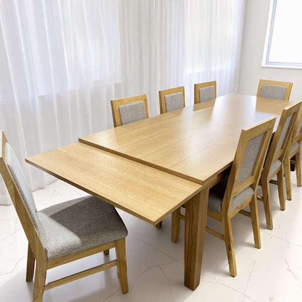 TB120 - extendable 230 to 330cm dining table62863384893315111