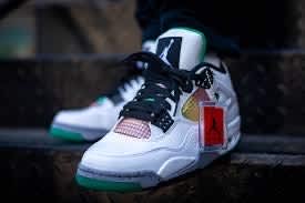 air jordan retro 4 lucid green