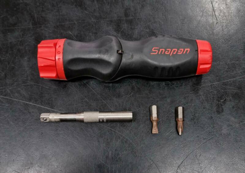 Snap On Ratcheting Five-Position Soft Grip Screwdriver RRP $240.36