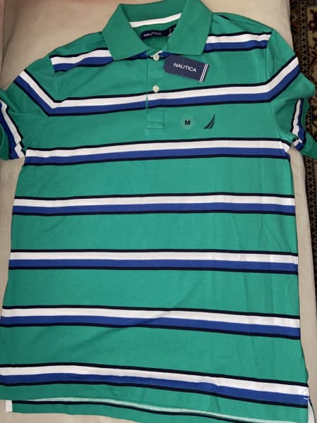 Nautica Genuine Men Polo Brand New. Size S , M , And Large