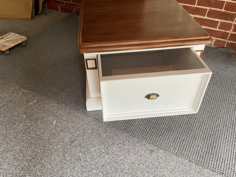 Refurbished Hamptons style coffee table62864723614339112