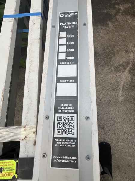 Cavity sliding double door frames63007429861635112