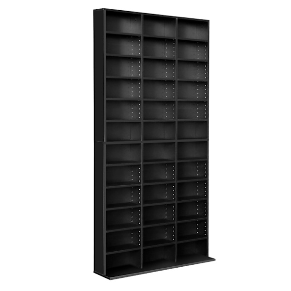Bookshelf CD Storage Rack - BERT Black62863373419267111