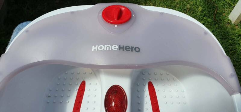 Home Hero CH 3862 Electric Foot Bubble Spa Massage Heat Boost63443693043329111