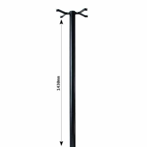 Free Standing Letterbox Mailbox Black US Style Vintage Mail Letter63009033233539111