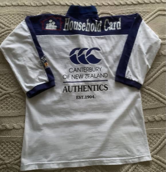 CANTERBURY BULLDOGS 2007 HOME JERSEY KIDS LONG SLEEVE