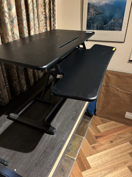 Stand-up desk unit, officeworks large model , as new62863409515649112