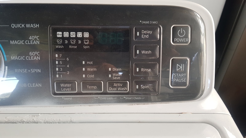 SAMSUNG 11KGS TOP LOADER WASHING MACHINE63020443978627111