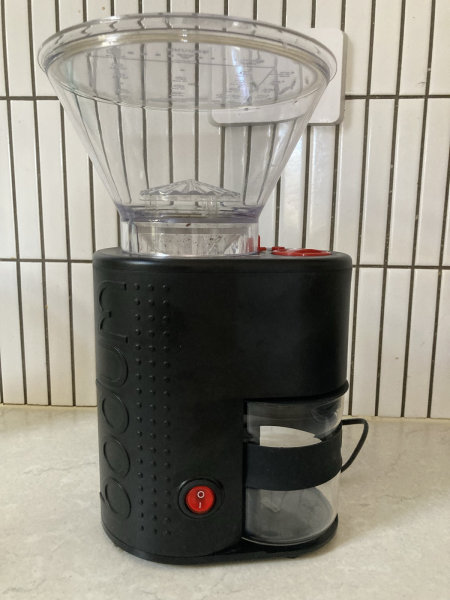 BODUM BISTRO ELECTRIC COFFEE GRINDER - RRP $19963017320883075117