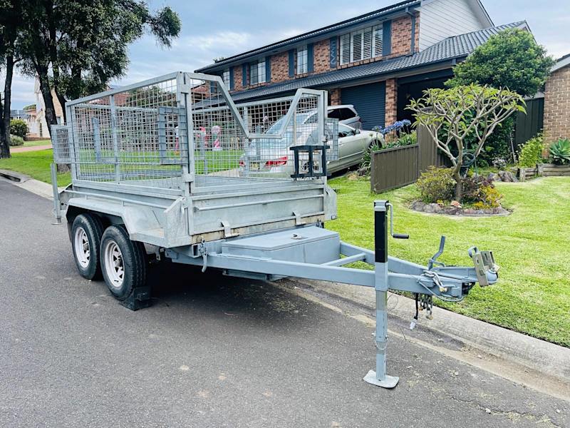 Trailer hire car carrier hydraulic tipper box trailer 62938581950467112