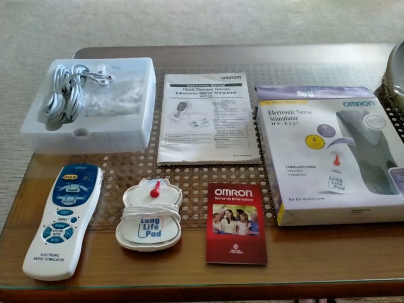 Omron T.E.N.S Therapy Device HV-F127