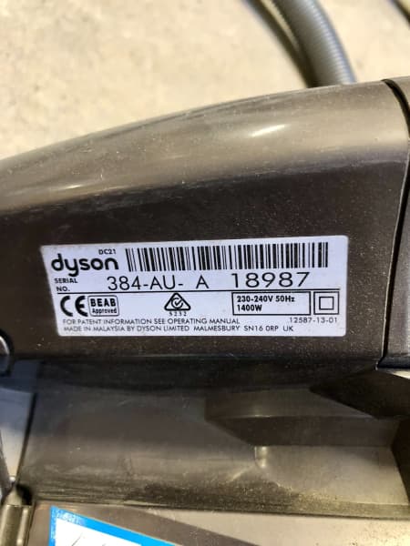 Fully Working Dyson Vacuum Cleaner DC21 P/up Kensington Can Deliver 63021282984321114