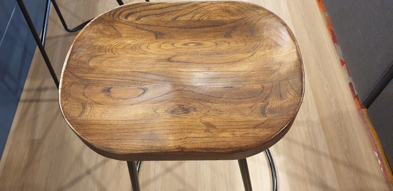 3 x timber tractor style kitchen/ bar stools628633745288991129