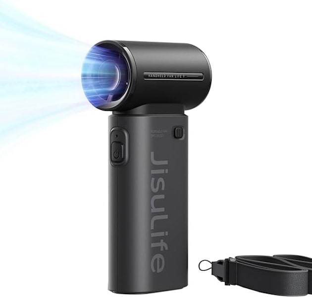 JISULIFE Portable Handheld Fan Life9 5000mAh Rechargeable(LatestModel)63019080989827111