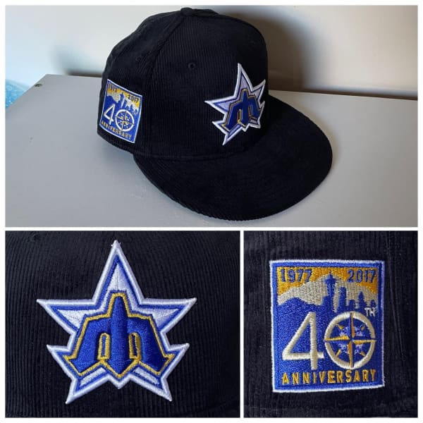 DETROIT TIGERS Hat Cap NEW ERA Fitted 7 1/4 MLB DOUGH BOY Sew Logo MLB On  Field