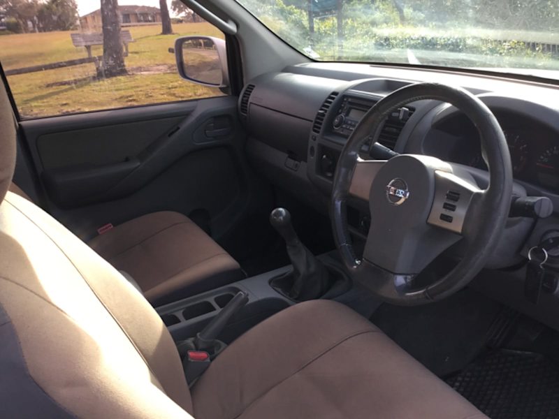 2010 NISSAN NAVARA ST-X D40 (4x4) 6 SP MANUAL KING C/CHAS62935690123777113