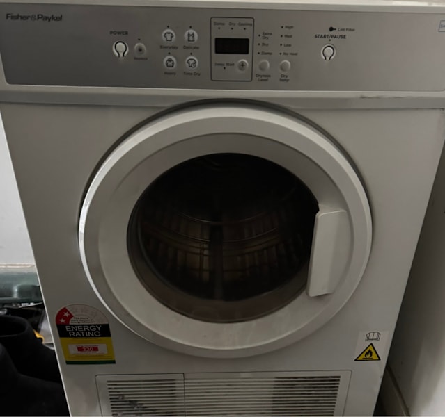 Dryer - Fisher and Paykel63612128194562110