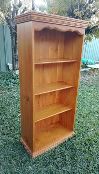 Small Timber Bookshelf - Blackwood 62864723187585113