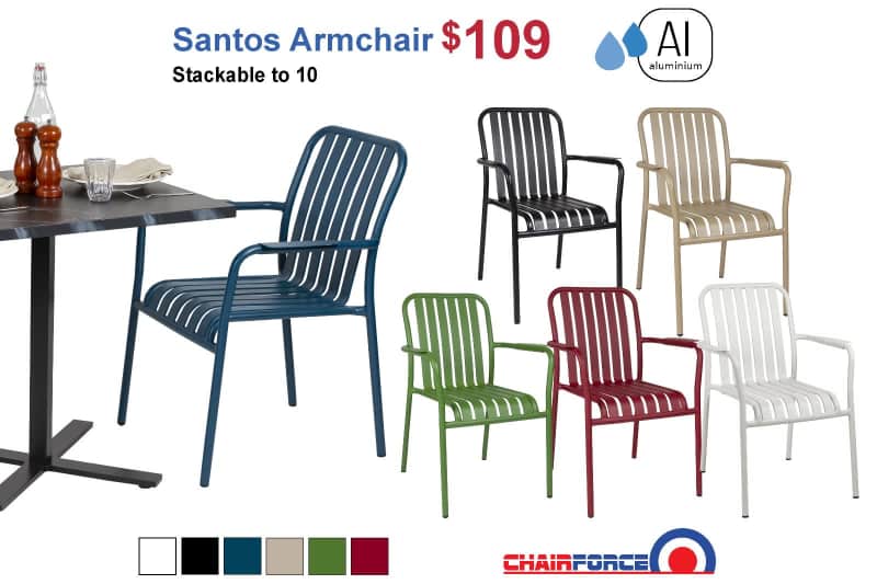 All-weather ALUMINIUM chair - Lightweight62863840947074113