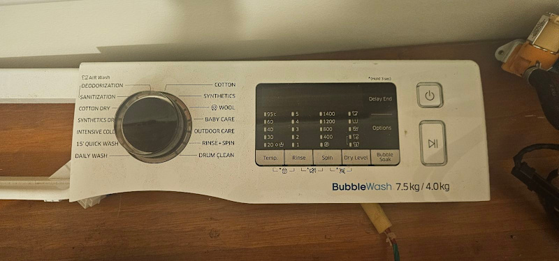 Samsung bubblewash 7.5 washing machine parts5kg 63018175404161118