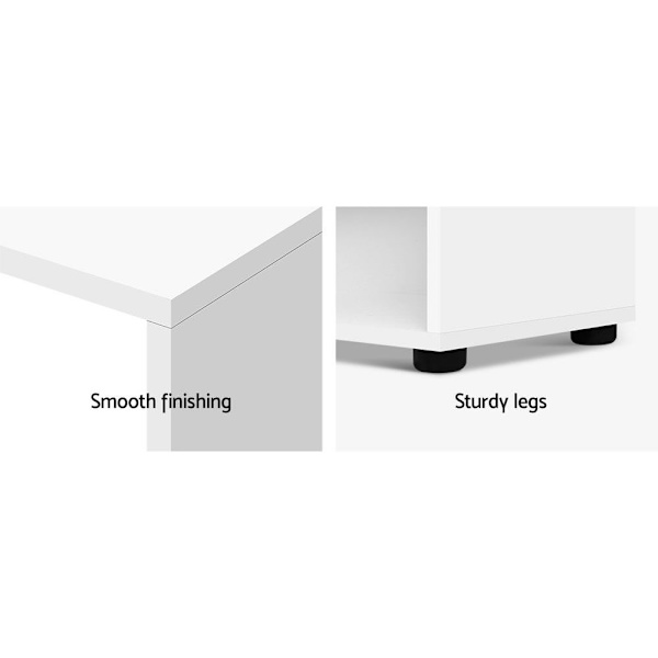 Computer Desk Bookshelf White 130CM62864723481345113