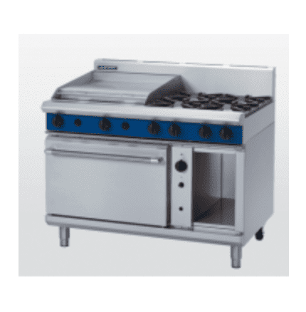 Blue Seal G58B Gas Range Convection Oven - 2,4,6 Burners/600mm Griddle630181723013131126