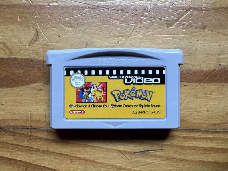 Game Boy Advance Video: Pokémon -- I Choose You & Here Comes the Squirtle  Squad (Nintendo Game Boy Advance, 2004) for sale online