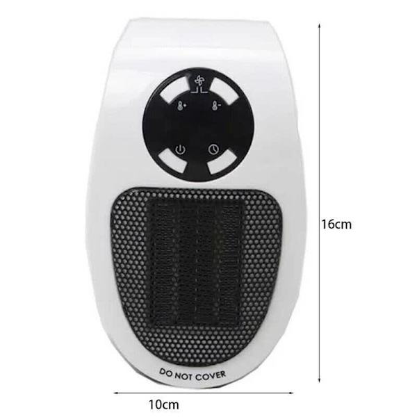 500W Electric Mini Fan Heater Home Bedroom Office Air Heating Stove 63018617447553112