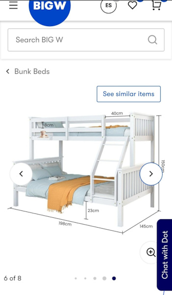 Quality Kids Bunk Bed – Lightly Used 62863410876289112