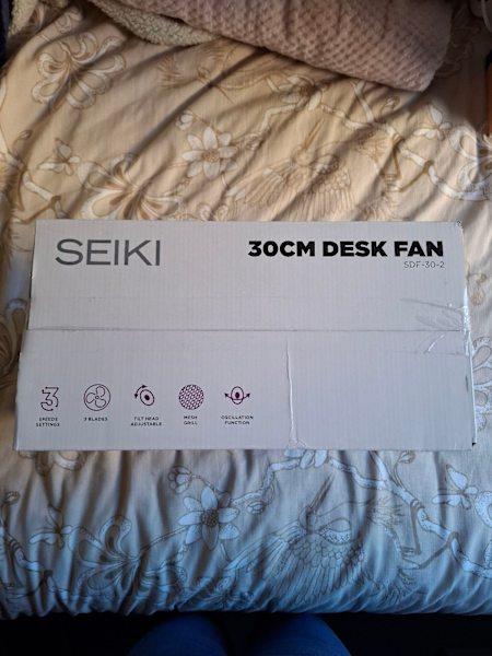 Seiki 30CM Desk Fan63019533693954112