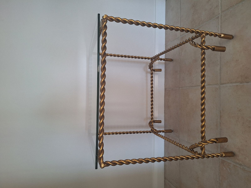 Gold Side Tables Glass Top x 262863837753089111