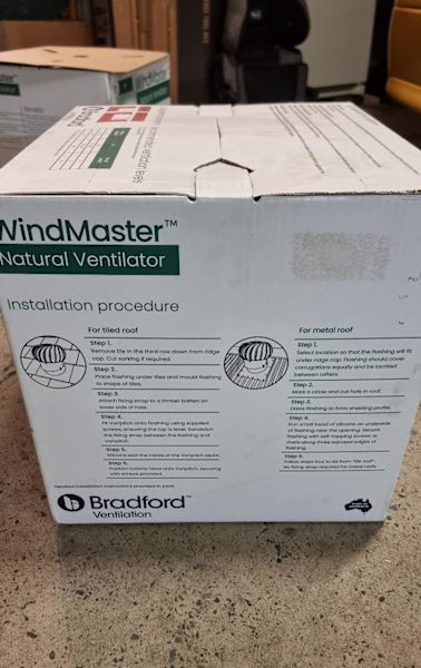 Roof vent ventilator brand new 63439421623297114