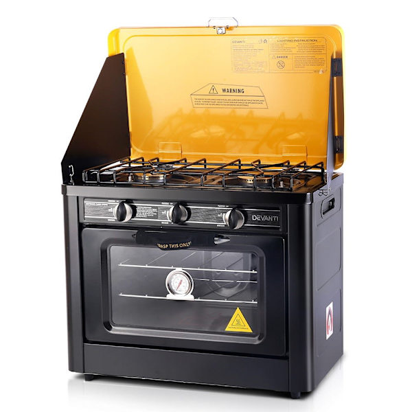 Portable Gas Oven LPG Black630173191043851111