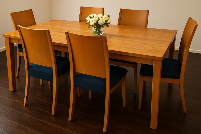 Dining Table & 6 Chairs - Custom Made628633756848651114