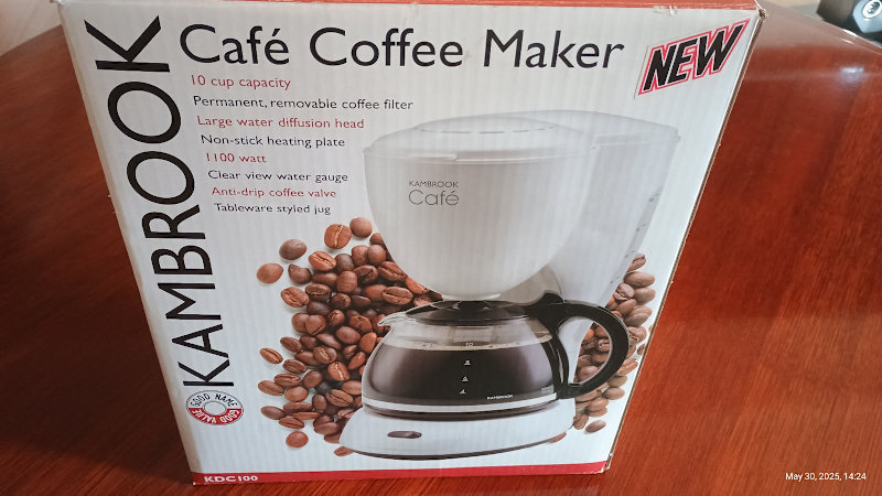 New Kambrook Coffee Machine63612126363522110