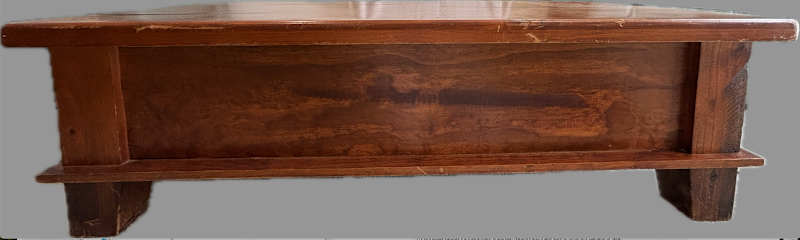Large Solid Wood Two Drawer Coffee Table62863381098755113