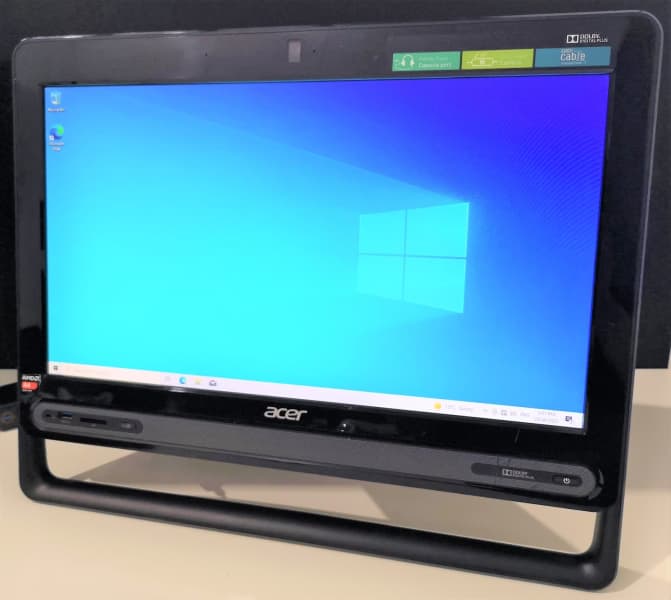 Acer Aspire ZC-105 AIO AMD A4 8GB RAM 120GB SSD WIN 10