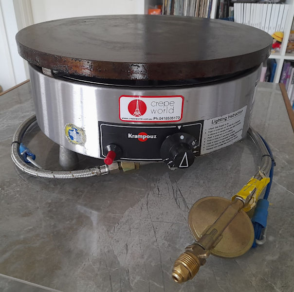 Professional Luxury Gas French Crêpe Maker 40cm Plate630177635385631116