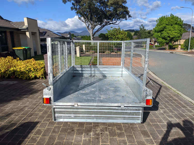 7x5 Cage Trailer with Tilt - Hire Service GORDON62936654418561114