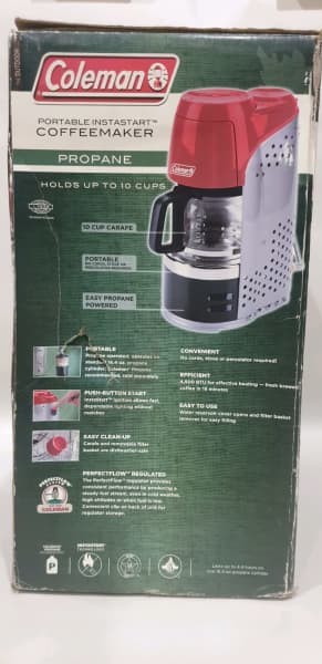 Coleman Portable Propane Instastart Coffeemaker Coffee Maker63019075941251114