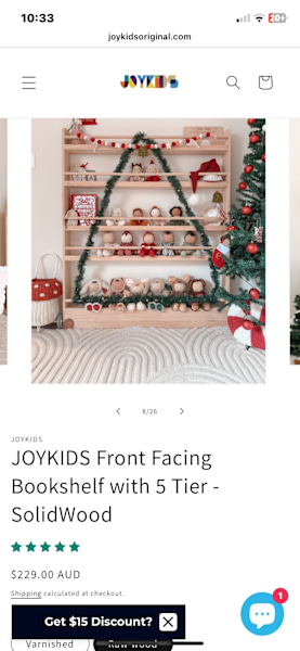 Front Facing Wood Bookshelf62863408317185114