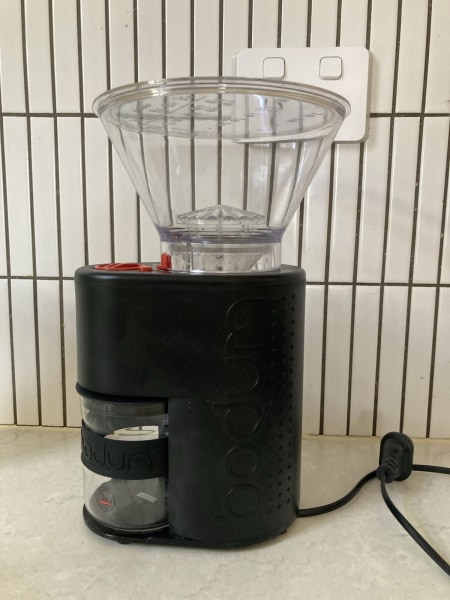 BODUM BISTRO ELECTRIC COFFEE GRINDER - RRP $19963017320883075113