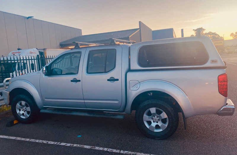 2008 NISSAN NAVARA ST-X (4x4) 6 SP MANUAL DUAL CAB P/UP62933706103427113