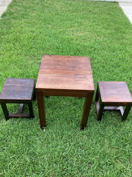 BALINESE COFFEE/LUNCH DINNER TABLE SET628633838085151125