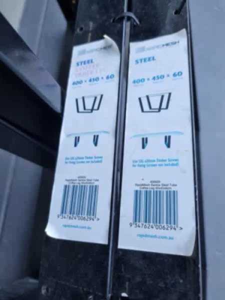 table legs RapidMesh steel 3 pairs for $80, same type as bunnings New62863383169923113