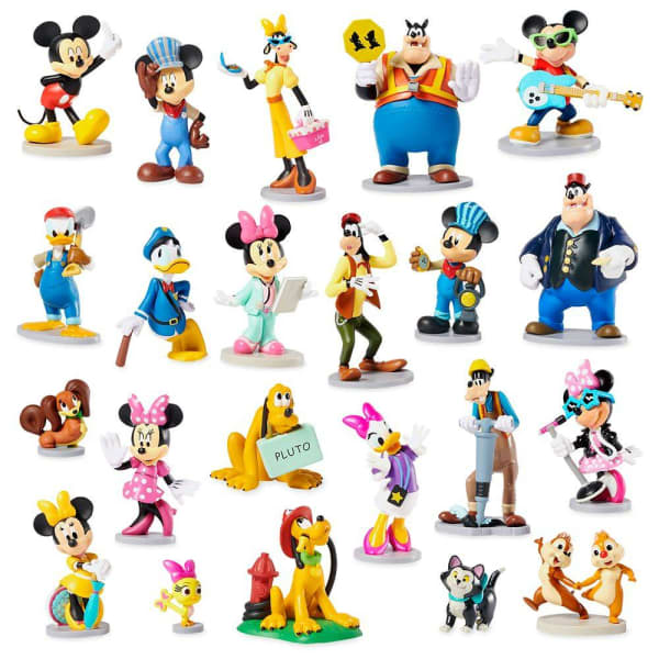 mickey mouse and friends mega figurine set