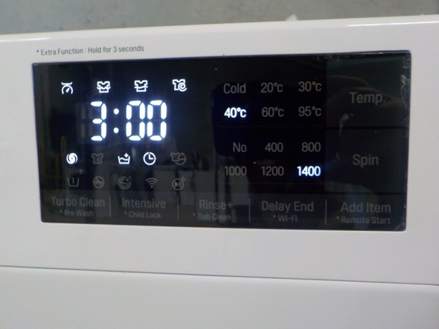 Item 2971 LG 8kg Washing Machine (Inc Delivery & Warranty)63017320418434113