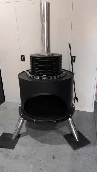 stainless steel woodfire heater63019075895683114